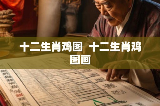 十二生肖鸡图  十二生肖鸡图画
