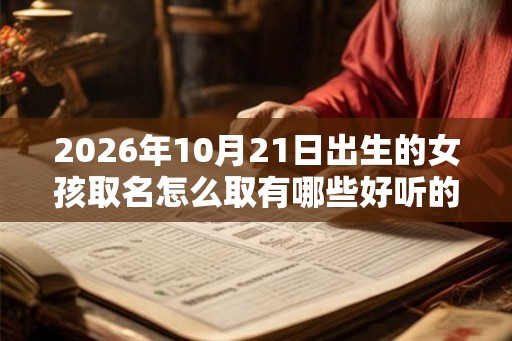2026年10月21日出生的女孩取名怎么取有哪些好听的名字