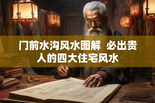门前水沟风水图解  必出贵人的四大住宅风水
