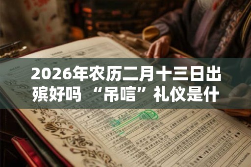 2026年农历二月十三日出殡好吗 “吊唁”礼仪是什么