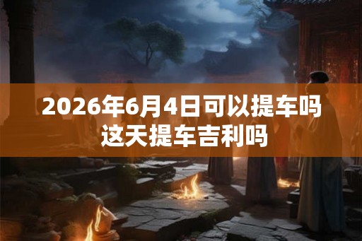 2026年6月4日可以提车吗 这天提车吉利吗