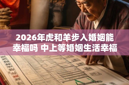 2026年虎和羊步入婚姻能幸福吗 中上等婚姻生活幸福 2026年虎和羊步入婚姻能幸福吗 中上等婚姻生活幸福