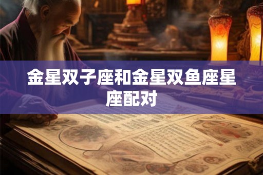 金星双子座和金星双鱼座星座配对