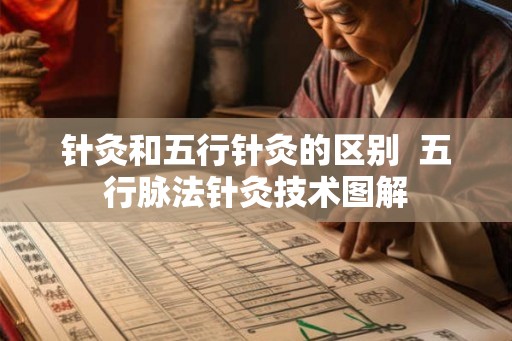 针灸和五行针灸的区别  五行脉法针灸技术图解
