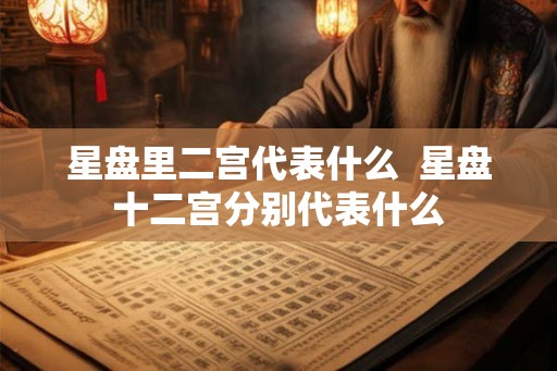 星盘里二宫代表什么 星盘十二宫分别代表什么 星盘里二宫代表什么 星盘十二宫分别代表什么