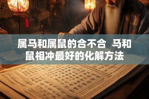 属马和属鼠的合不合  马和鼠相冲最好的化解方法