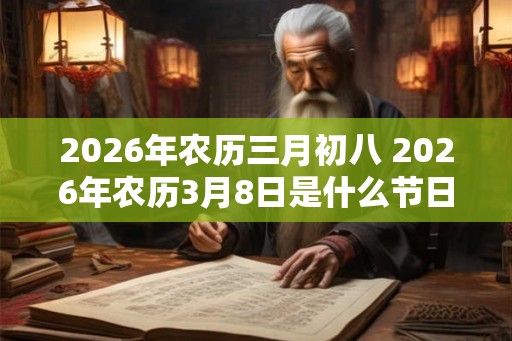 2026年农历三月初八 2026年农历3月8日是什么节日