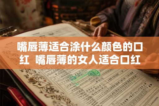 嘴唇薄适合涂什么颜色的口红  嘴唇薄的女人适合口红