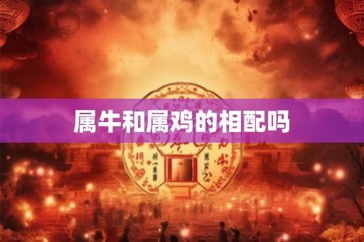 属牛和属鸡的相配吗