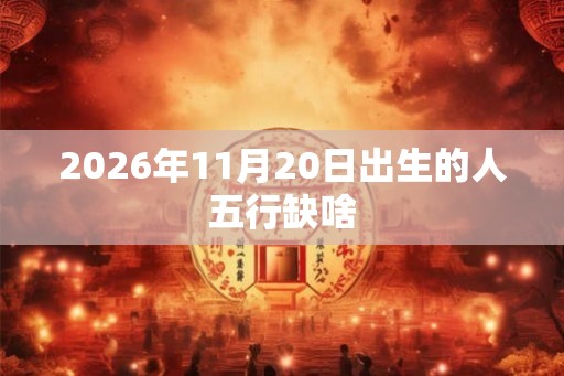 2026年11月20日出生的人五行缺啥