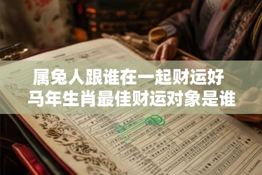 属兔人跟谁在一起财运好 马年生肖最佳财运对象是谁 属兔人跟谁在一起财运好 马年生肖最佳财运对象是谁
