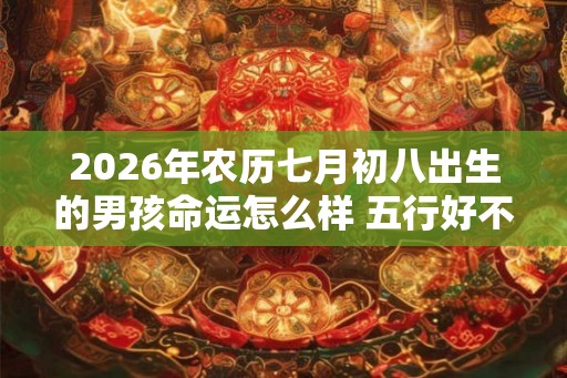 2026年农历七月初八出生的男孩命运怎么样 五行好不好 2026年农历七月初八出生的男孩命运怎么样 五行好不好