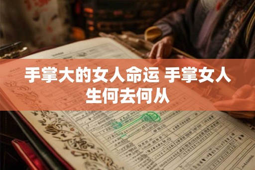手掌大的女人命运 手掌女人生何去何从 手掌大的女人命运 手掌女人生何去何从