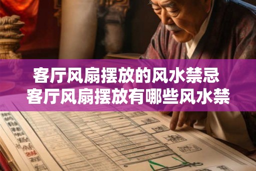 客厅风扇摆放的风水禁忌 客厅风扇摆放有哪些风水禁忌