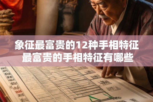 象征最富贵的12种手相特征 最富贵的手相特征有哪些