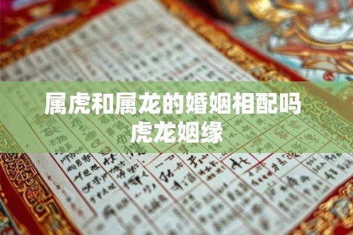 属虎和属龙的婚姻相配吗 虎龙姻缘