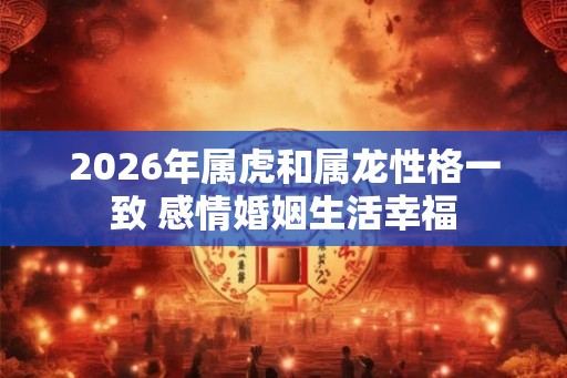 2026年属虎和属龙性格一致 感情婚姻生活幸福 2026年属虎和属龙性格一致 感情婚姻生活幸福
