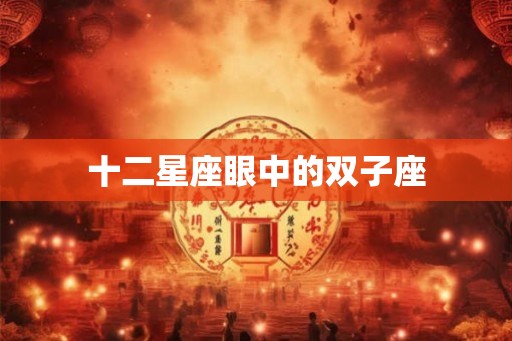 十二星座眼中的双子座 十二星座眼中的双子座