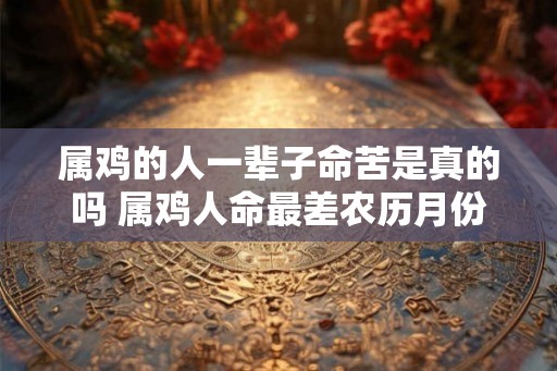 属鸡的人一辈子命苦是真的吗 属鸡人命最差农历月份