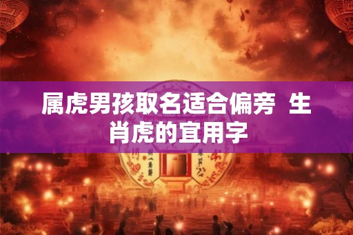 属虎男孩取名适合偏旁  生肖虎的宜用字