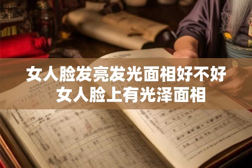 女人脸发亮发光面相好不好  女人脸上有光泽面相