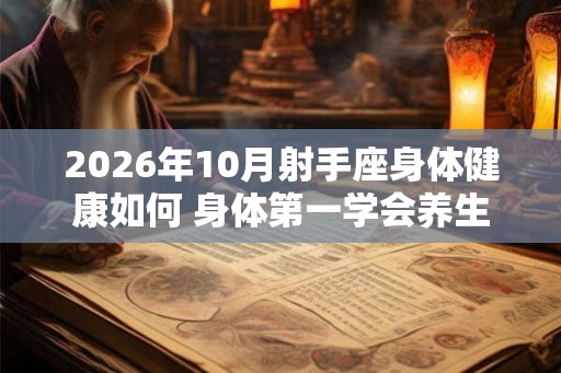 2026年10月射手座身体健康如何 身体第一学会养生