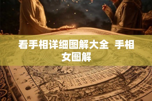 看手相详细图解大全  手相女图解