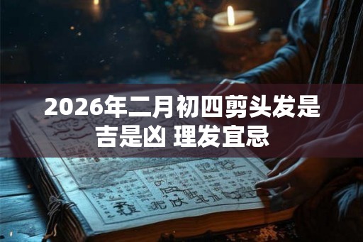 2026年二月初四剪头发是吉是凶 理发宜忌