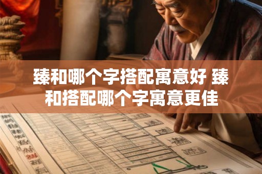 臻和哪个字搭配寓意好 臻和搭配哪个字寓意更佳 臻和哪个字搭配寓意好 臻和搭配哪个字寓意更佳