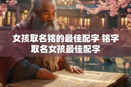 女孩取名铭的最佳配字 铭字取名女孩最佳配字