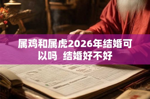 属鸡和属虎2026年结婚可以吗  结婚好不好