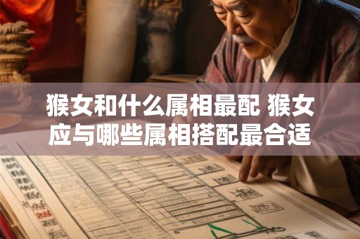 猴女和什么属相最配 猴女应与哪些属相搭配最合适