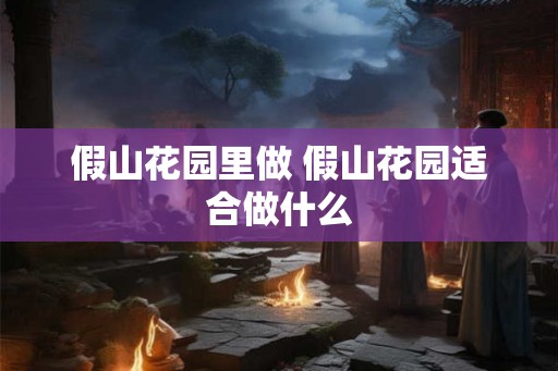 假山花园里做 假山花园适合做什么