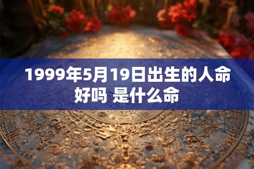 1999年5月19日出生的人命好吗 是什么命