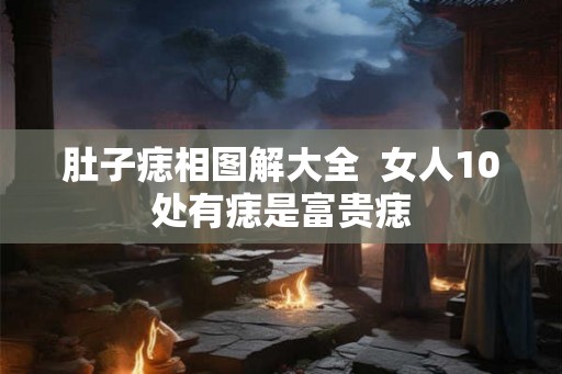 肚子痣相图解大全 女人10处有痣是富贵痣 肚子痣相图解大全 女人10处有痣是富贵痣