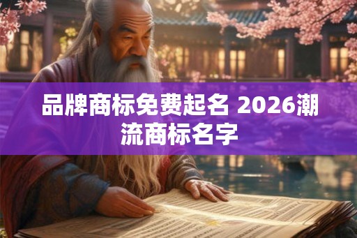 品牌商标免费起名 2026潮流商标名字 品牌商标免费起名 2026潮流商标名字