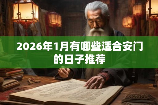 2026年1月有哪些适合安门的日子推荐
