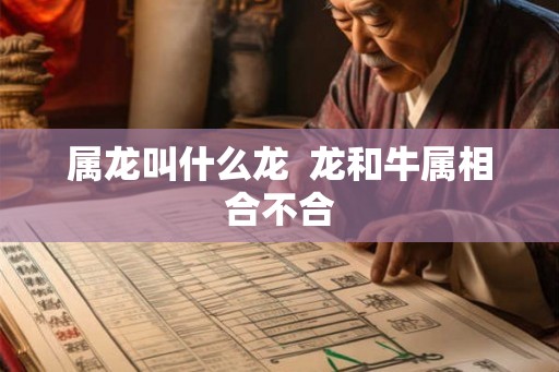 属龙叫什么龙  龙和牛属相合不合