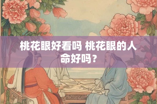 桃花眼好看吗 桃花眼的人命好吗? 桃花眼好看吗 桃花眼的人命好吗?