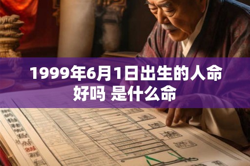 1999年6月1日出生的人命好吗 是什么命