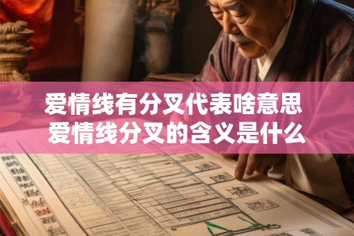 爱情线有分叉代表啥意思 爱情线分叉的含义是什么 爱情线有分叉代表啥意思 爱情线分叉的含义是什么