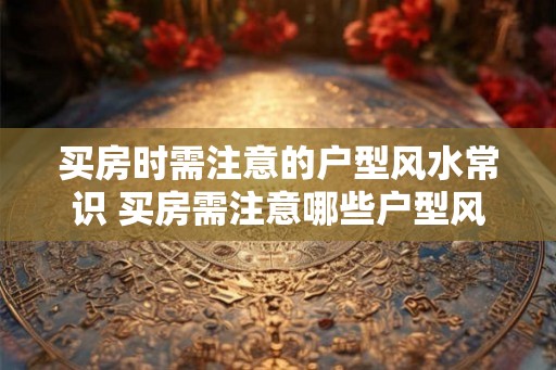买房时需注意的户型风水常识 买房需注意哪些户型风水