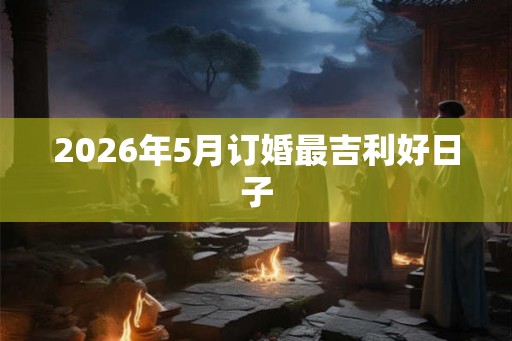2026年5月订婚最吉利好日子