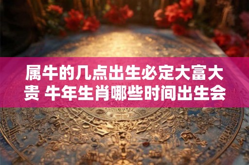 属牛的几点出生必定大富大贵 牛年生肖哪些时间出生会大富大贵