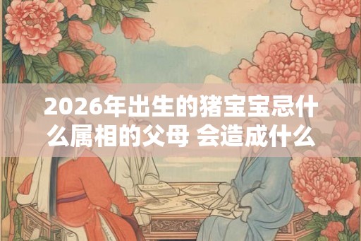 2026年出生的猪宝宝忌什么属相的父母 会造成什么影响 2026年出生的猪宝宝忌什么属相的父母 会造成什么影响