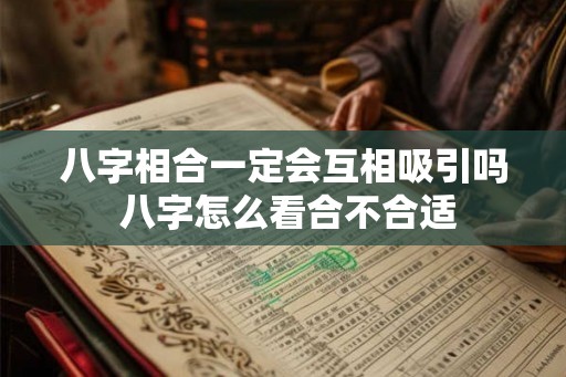 八字相合一定会互相吸引吗 八字怎么看合不合适