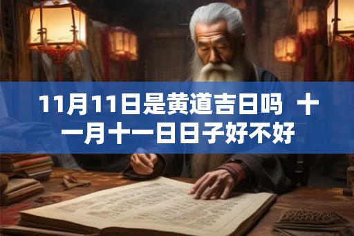 11月11日是黄道吉日吗  十一月十一日日子好不好