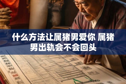 什么方法让属猪男爱你 属猪男出轨会不会回头 什么方法让属猪男爱你 属猪男出轨会不会回头