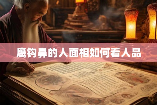 鹰钩鼻的人面相如何看人品