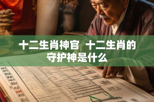 十二生肖神官  十二生肖的守护神是什么